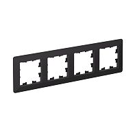 Рамка 4-м AtlasDesign Air карбон/дым. черн. SE ATN221004