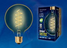 Лампа светодиодная Uniel Golden E27 4Вт K LED-G95-4W/GOLDEN/E27/CW GLV21GO