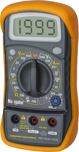 Мультиметр Navigator 82 429 NMT-Mm01-838L (838L)