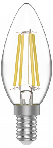 Лампа светодиодная Gauss Basic Filament 1031215 Е14 4.5W 4100К