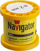 Припой Navigator 93 084 NEM-Pos02-61K-2-K100 (ПОС-61, катушка, 2 мм, 100 гр)
