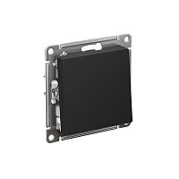 Переключатель 1-кл. AtlasDesign (сх. 6) 10AX быстрозажим. клем. механизм карбон SE ATN001061S