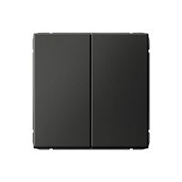 Выключатель 2-кл. ArtGallery 10AX быстрозажим. клем. механизм базальт SE GAL001451S