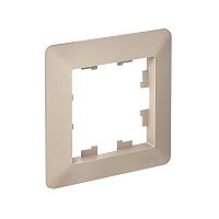 Рамка 1-м AtlasDesign Air песочн./дым. бел. SE ATN221201