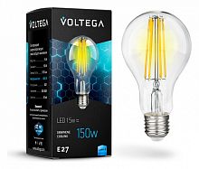 Лампа светодиодная Voltega 7103 Crystal VG10-A1E27cold15W-F E27 15Вт 4000K