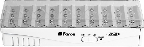 Светильник аккумуляторный Feron 12896 EL15 1,8Вт LED дневной