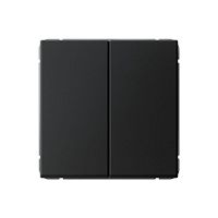 Переключатель 2-кл. ArtGallery 10AX быстрозажим. клем. механизм карбон SE GAL001065S