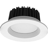 Светодиодный встраиваемый светильник Feron 41615 AL265 10W 4000K IP65 d115мм белый