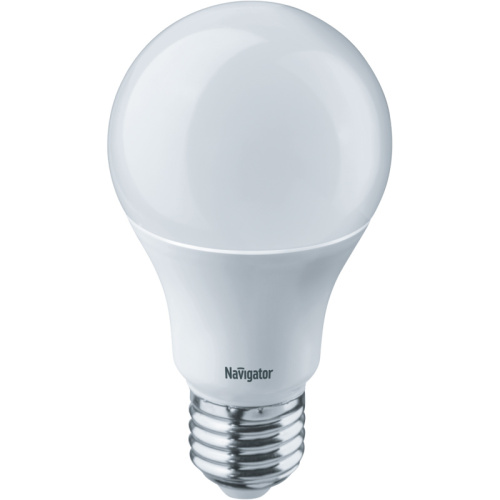 Лампа светодиодная Navigator 61 236 NLL-A60-7-230-6.5K-E27 7W 6500K груша фото 2