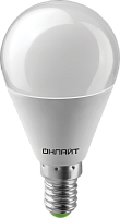 Лампа светодиодная ОНЛАЙТ 71 644 ОLL-G45-6-230-4K-E14 6W 4000K шарик