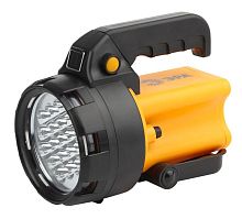 Фонарь-прожектор PA-602 АЛЬФА 19LED аккум. литий 3А.ч ЗУ 220В+12В (инд.упак.) ЭРА Б0031033