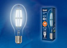 Лампа светодиодная Uniel  E40 40Вт 4000K LED-ED90-40W/NW/E40/CL GLP05TR