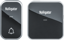 Звонок электрический беспроводной Navigator 80 508 NDB-D-AC05-1V1-BL