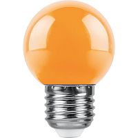 Лампа светодиодная Feron 38124 LB-37 E27 1W оранжевый