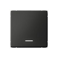 Выключатель 1-кл. ArtGallery 10AX с подсветкой быстрозажим. клем. механизм базальт SE GAL001413S