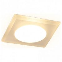 Встраиваемый светильник Ambrella TN138 TN138 WH/FR белый/матовый GU5.3 90*90*25