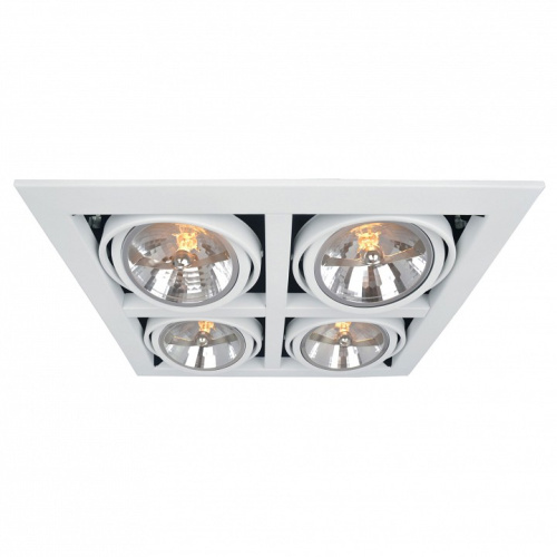 Встраиваемый светильник Arte Lamp Cardani A5935PL-4WH