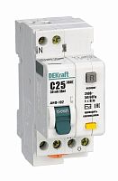 Выключатель автоматический дифференциального тока 2п (1P+N) C 25А 30мА тип AC 4.5кА ДИФ-102 2мод. SchE 16005DEK