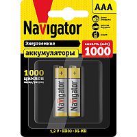 Аккумулятор Navigator 94 462 NHR-1000-HR03-BP2 (цена за блистер)