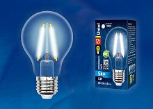 Лампа светодиодная Uniel  E27 12Вт 4000K LED-A60-12W/4000K/E27/CL PLS02WH картон