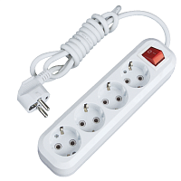 Удлинитель 4х3м с заземл. 16А IP20 "Эксперт" 3.5кВт ПВС 3х1 с выкл. EKF UBA16-310-4-03i