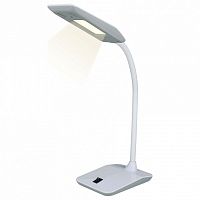 Настольная лампа офисная Uniel TLD-545 TLD-545 Grey-White/LED/350Lm/3500K