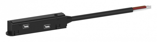 Соединитель-коннектор для низковольтного шинопровода FERON 41967 LD3000 черный 0,5м
