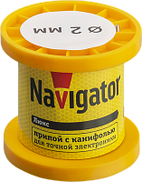 Припой Navigator 93 078 NEM-Pos02-61K-2-K50 (ПОС-61, катушка, 2 мм, 50 гр)