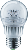 Лампа светодиодная Navigator 71 855 NLL-G45-7-230-2.7K-E27-CL 7W 2700K шарик прозр