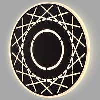 Накладной светильник Eurosvet a046170 Ilios 40148/1 LED черный 17W