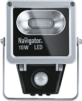 Прожектор светодиодный с датчиком движения Navigator 71 320 NFL-M-10-4K-SNR-LED 10W 4000K LED