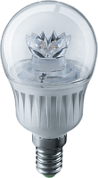 Лампа светодиодная Navigator 71 856 NLL-G45-7-230-2.7K-E14-CL шарик