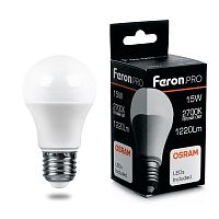 Лампа светодиодная Feron.PRO 38035 LB-1015 E27 15Вт 2700K