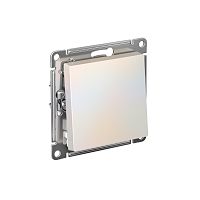 Выключатель 1-кл. СП AtlasDesign 10А IP20 (сх. 1) 10AX с самовозвратом механизм жемчуж. SE ATN000415