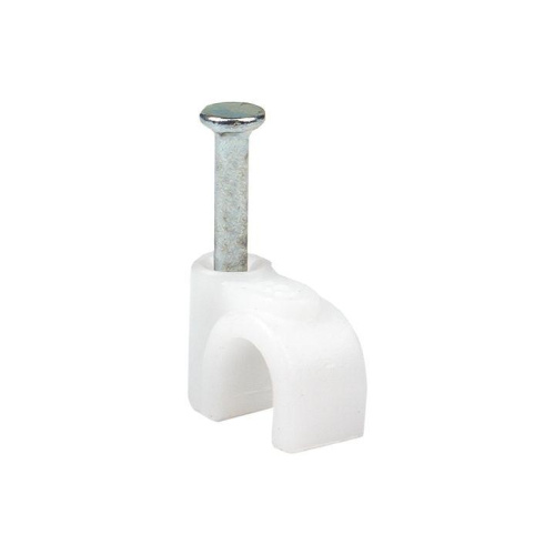 Скоба крепежная круглая 5мм (уп.50шт) EKF plcn-sr-5