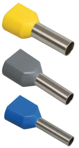 Наконечник-гильза НГИ2 0.75-10 бел. (уп.20шт) IEK UTE10-4-D2-1-100