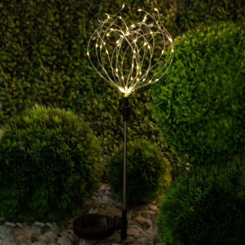 Светильник садовый Фейерверк на солнечной батарее ERAUF024-01 ЭРА Б0044216 фото 2