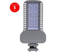 Светодиодный уличный консольный светильник Feron 41268 SP3050 100W 5000K серый