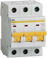 Выключатель автоматический модульный 3п D 50А 4.5кА ВА47-29 IEK MVA20-3-050-D