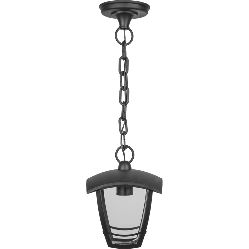 Уличный подвесной светильник Navigator 80 464 NOF-P08-BL-IP44-E27 (4 грани черный)