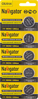 Элемент питания Navigator 94 763 NBT-CR2016-BP5 (цена за шт)