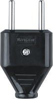 Вилка Navigator 61 714 NCA-PL07-6A-X-BL прямая б/з черная