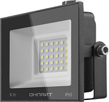 Светодиодный прожектор OnLight 71 657 OFL-30-4K-BL-IP65-LED 30W 4000K