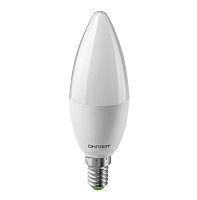 Лампа светодиодная ОНЛАЙТ 82 915 OLL-C37-10-230-4K-E14-PROMO 10W 4000K свеча