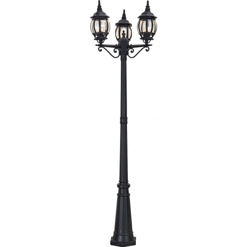 Светильник садово-парковый Feron 11214 8115 черный