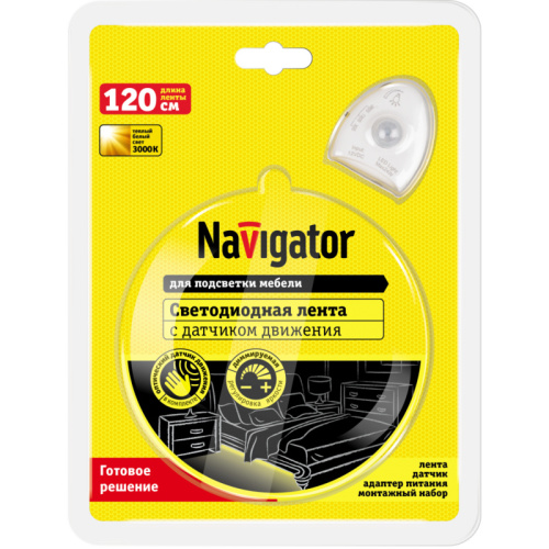 Светодиодная лента Navigator 61 649 NLS-01-1120WW-6-LED-1PIRMLD фото 2