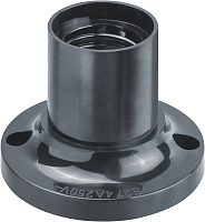 Патрон электрический Navigator 71 608 NLH-BL-W2-E27 карболитовый, прямой