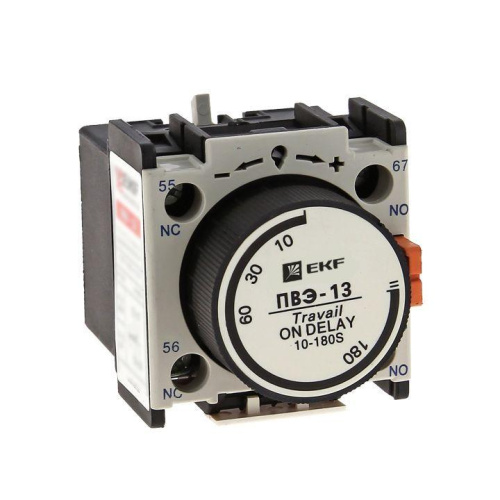 Приставка ПВЭ 13 10-180сек NO+NC EKF ctr-st-13