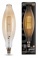 Лампа светодиодная Gauss 155802008 Vintage Filament E27 8Вт 2400K BT120 Golden