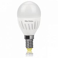 Лампа светодиодная Voltega 5722 VG1-G2E14cold6W-C E14 6.5Вт 4000K